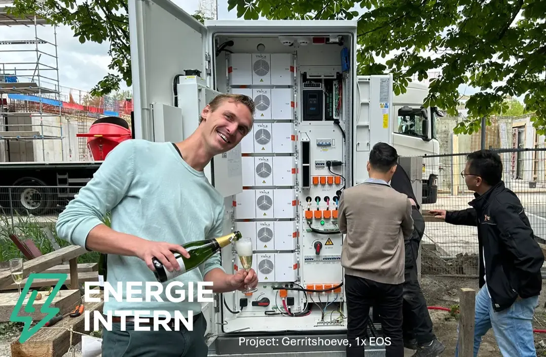 Technisch overleg op locatie rondom batterij- en sturingsopties